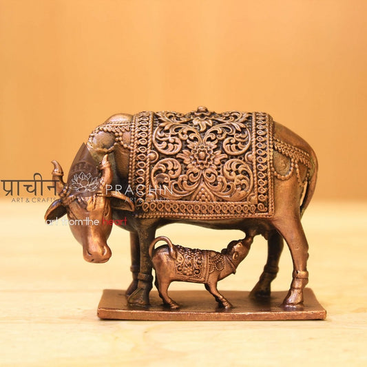 Copper Cow and Calf