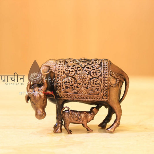 Copper Cow and Calf
