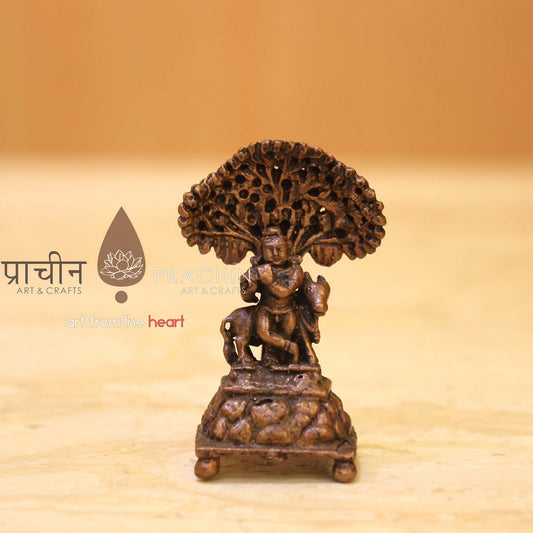 Copper Cow Krishna
