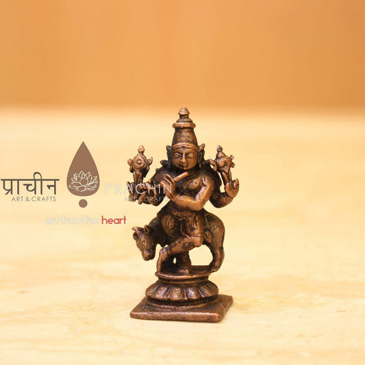 Copper Cow Krishna