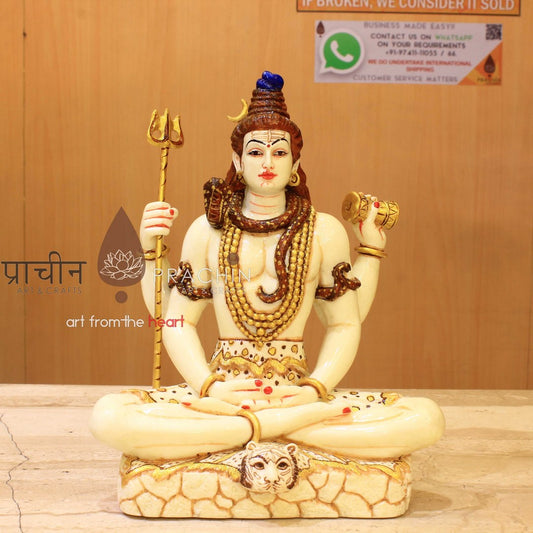 Marble Shiva