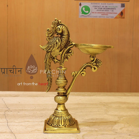 Brass Oil Lamp