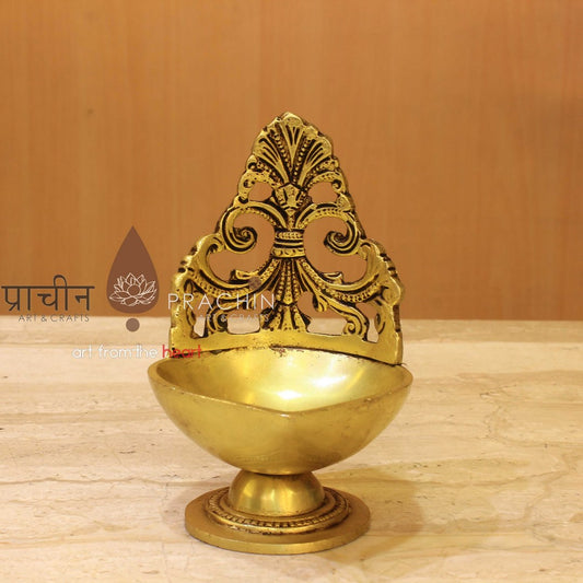 Brass Oil Lamp