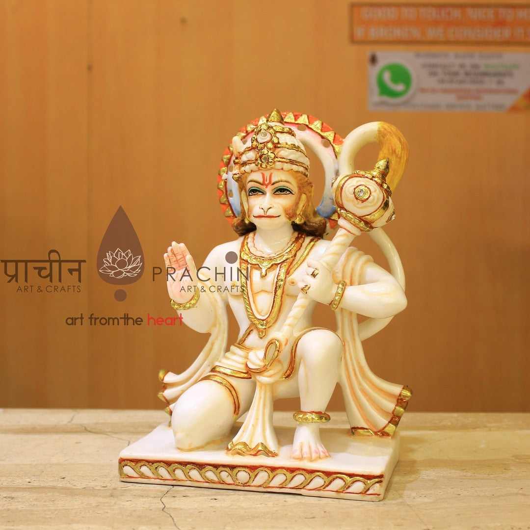 Hanuman Sitting Ashirwad