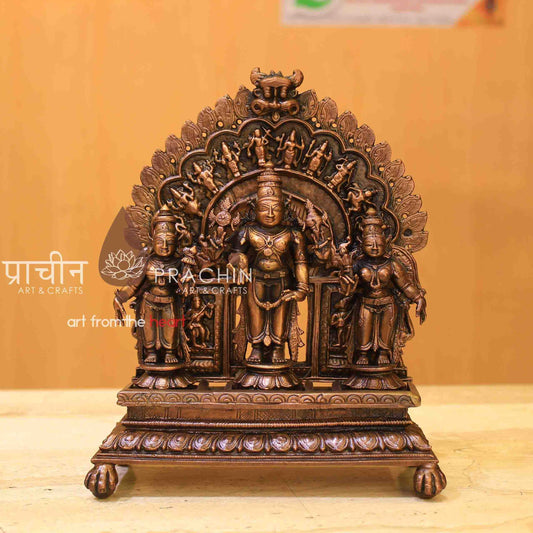 Copper Balaji Sridevi Bhudevi