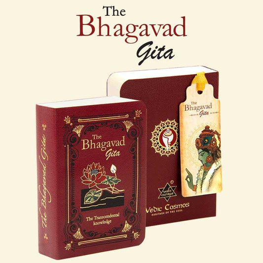 VEDIC COSMOS - The Bhagavad Gita ? Softcover Edition A7 Size Book